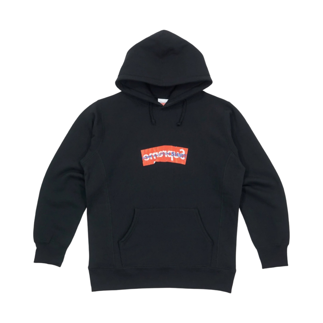 슈프림 x 꼼데가르송 셔츠 박스로고 후드 스웨트셔츠 블랙 - 17SS(Supreme x Comme des Garcons Shirt Box Logo Hooded Sweatshirt Black - 17SS)