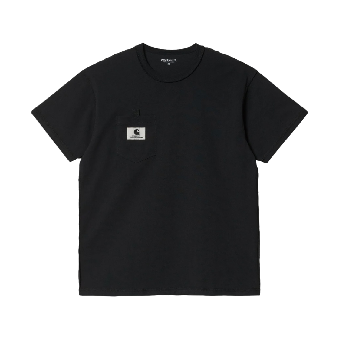 칼하트 WIP 숏슬리브 웍스아웃 티셔츠 블랙(Carhartt WIP S/S Worksout T-Shirt Black)
