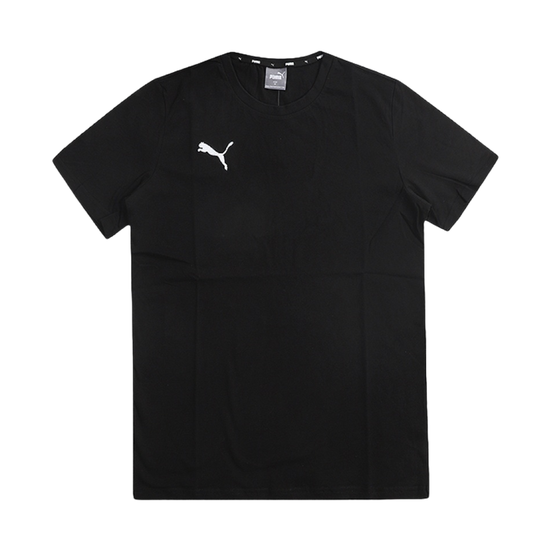 푸마 팀 골 23 캐주얼 티셔츠 블랙(Puma Team Goal 23 Casuals T-Shirt Black)