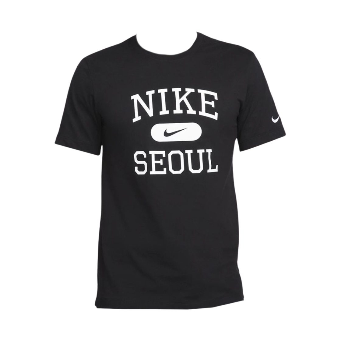 나이키 NSW 서울 티셔츠 블랙 화이트(Nike NSW Seoul T-Shirt Black White) - 1