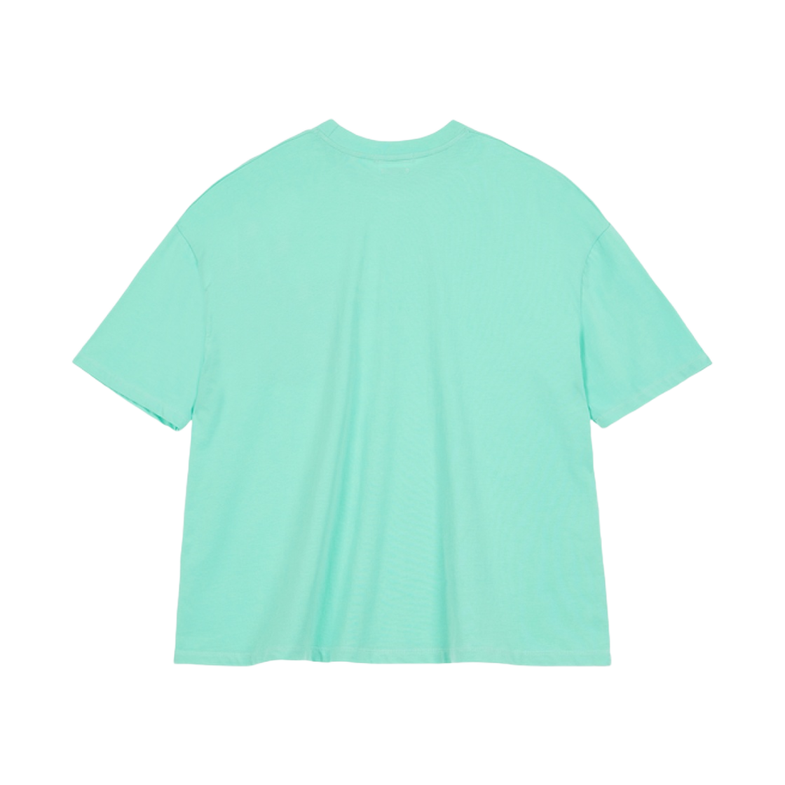 (W) 다이닛 박시 베이직 포켓 티셔츠 그린((W) Deinet Boxy Basic Pocket T-Shirt in Green) - 2
