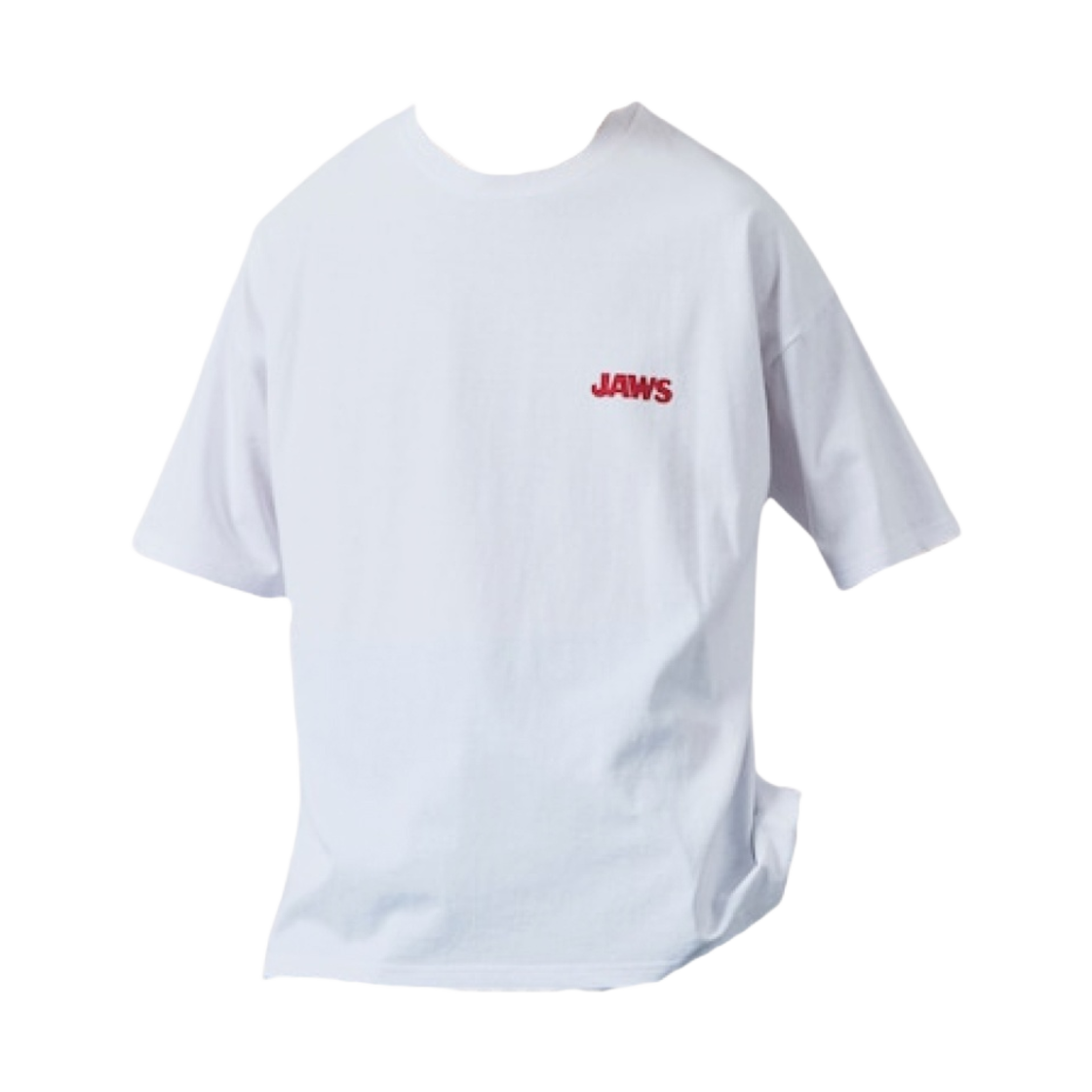 프릭스 스토어 죠스 스페셜 오더 빅 실루엣 백 프린트 크루넥 티셔츠 화이트(Freak's Store Jaws Special Order Big Silhouette Back Print Crew Neck T-Shirt White) - 2