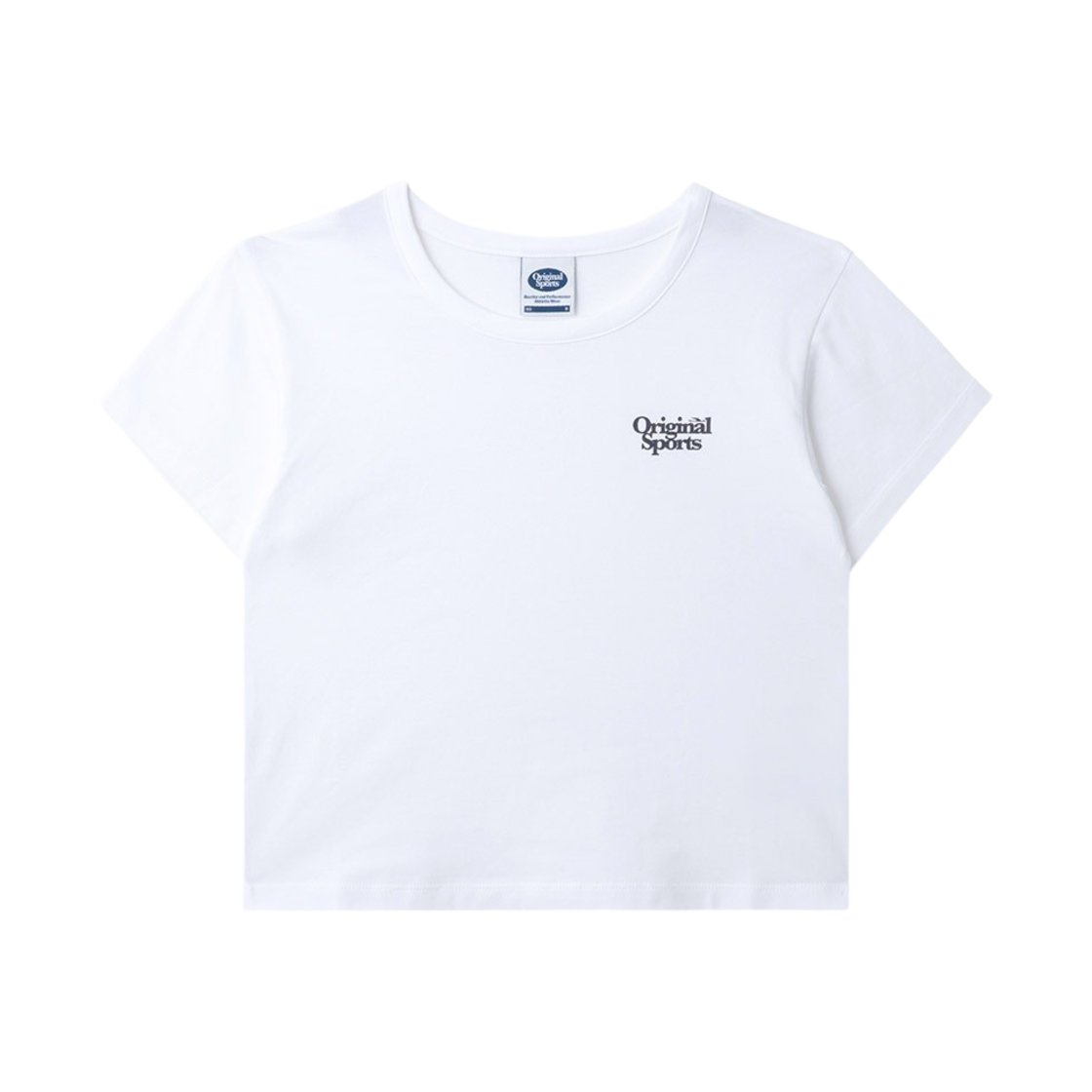 프로-스펙스 우먼 스몰 로고 하프 슬리브 화이트