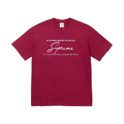 Supreme x Martine Rose T-Shirt Cardinal - 24FW