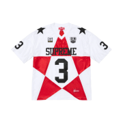 Supreme Star Football Jersey White - 24FW