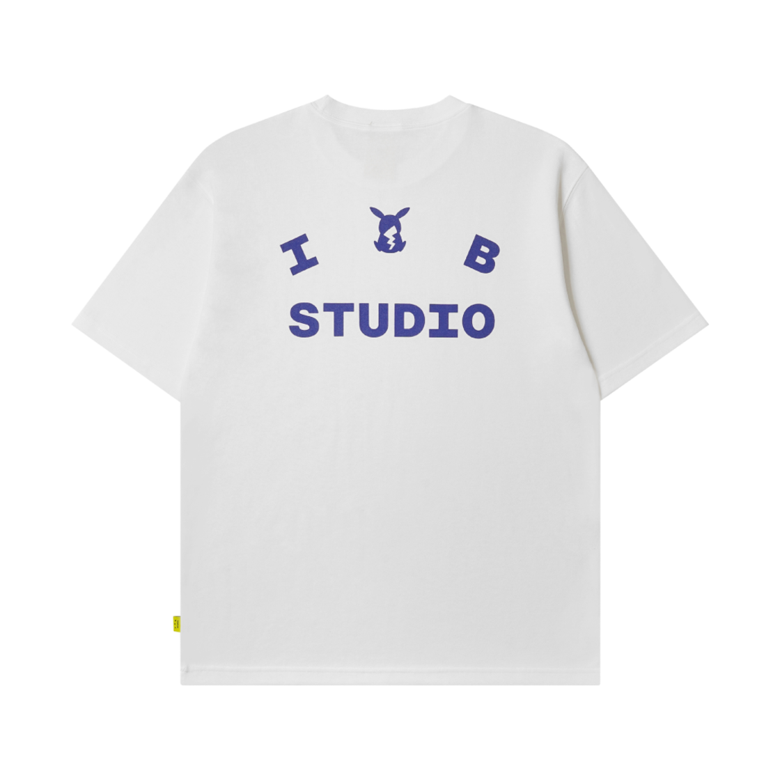 아이앱 스튜디오 x 포켓몬 피카츄 티셔츠 화이트 네이비(IAB Studio x Pokemon Pikachu T-Shirt White Navy)