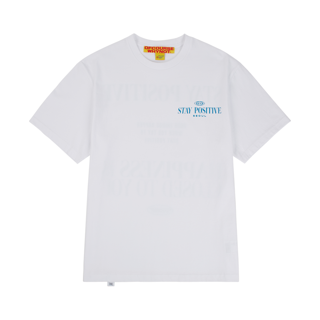 OW52TRU03-WH ofcoursewhynot Yes? Yes! T-Shirt White