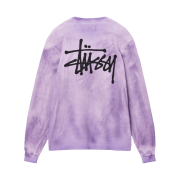 Stussy Basic Stock Thermal LS T-Shirt Lavender
