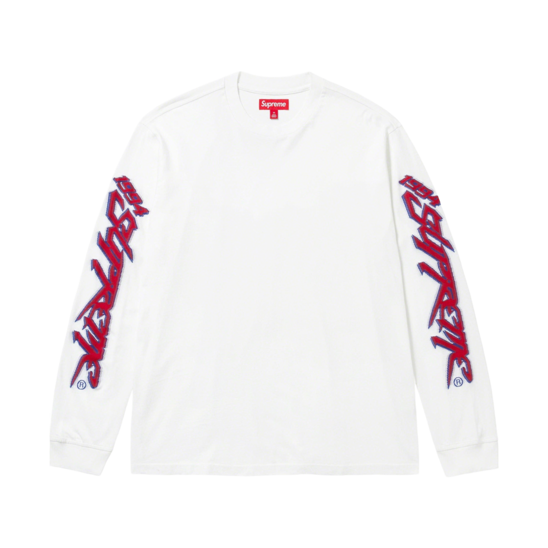 슈프림 레이싱 인타르시아 롱슬리브 탑 화이트 - 23FW(Supreme Racing Intarsia LS Top White - 23FW) - 1