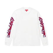 Supreme Racing Intarsia LS Top White - 23FW