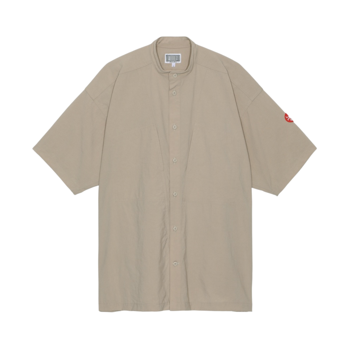 카브엠트 나일론 워크 숏슬리브 셔츠 베이지 - 23SS(Cav Empt Nylon Work Short Sleeve Shirt Beige - 23SS) - 1
