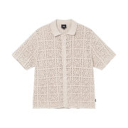 Stussy Crochet Shirt Natural