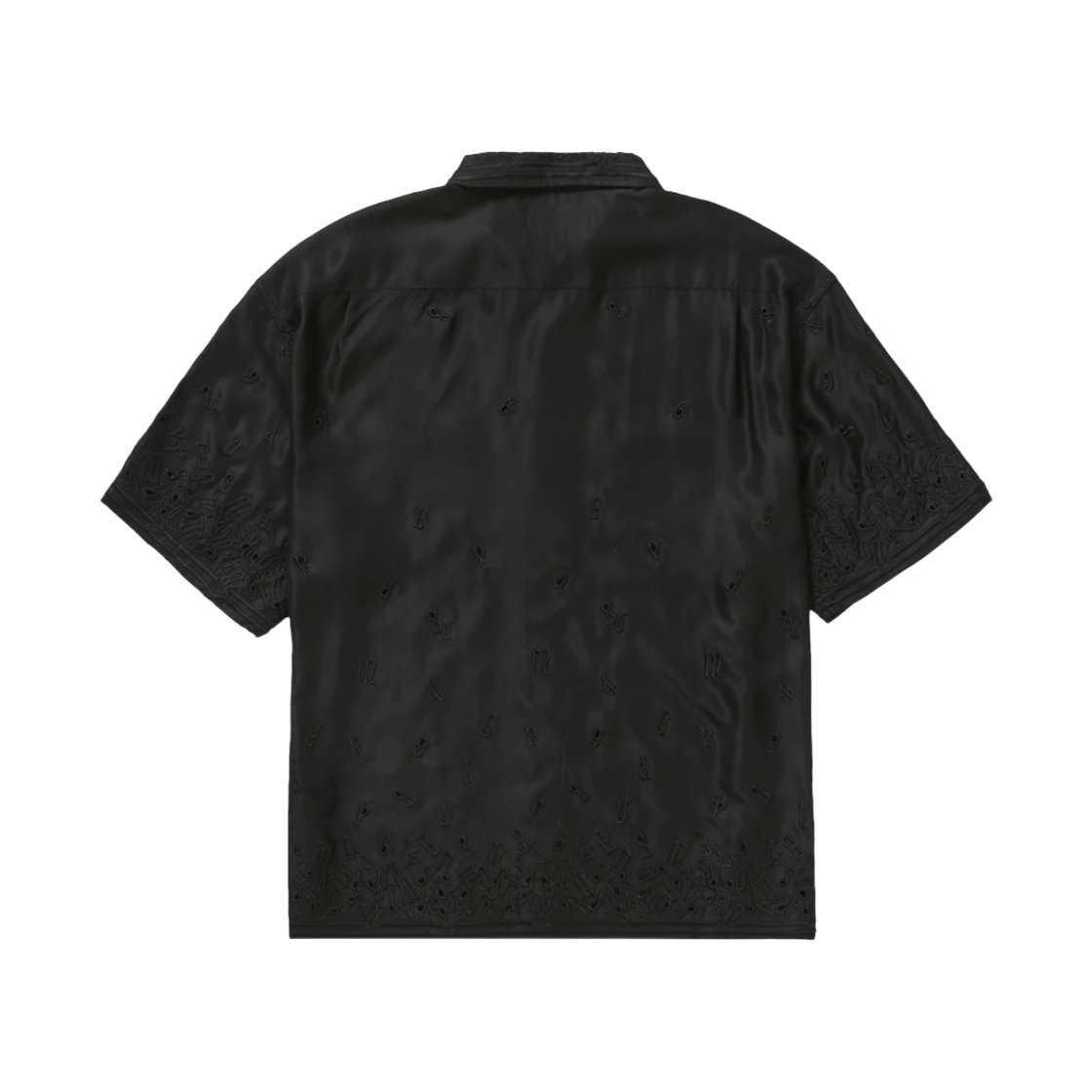 슈프림 누보 자수 숏슬리브 셔츠 블랙 - 23SS(Supreme Nouveau Embroidered S/S Shirt Black - 23SS) - 2