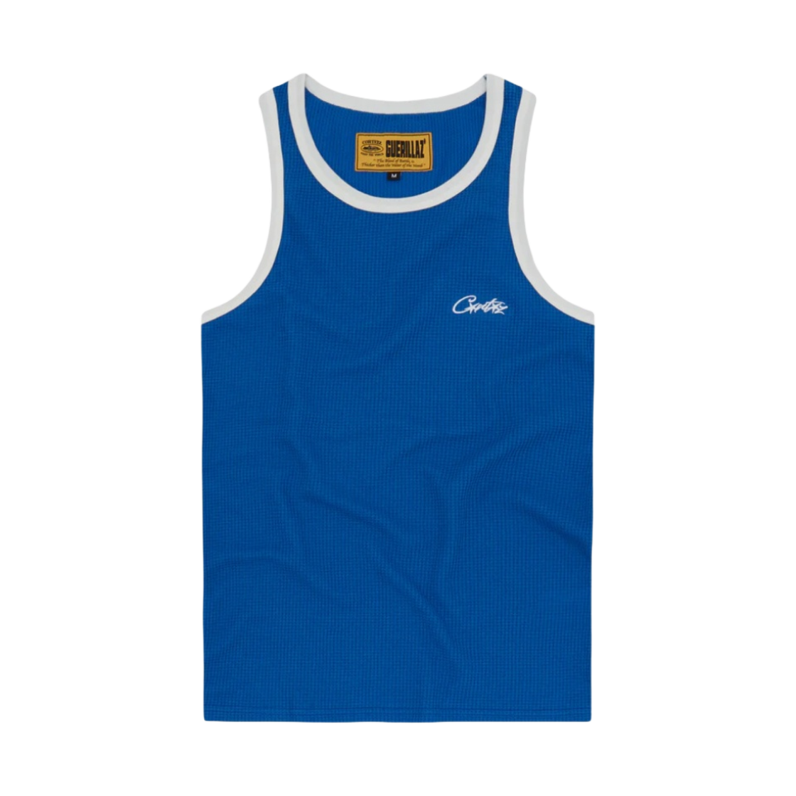 코르테이즈 콘트라스트 올스타즈 탱크 탑 코발트 블루(Corteiz Contrast Allstarz Tank Top Cobalt Blue) - 1