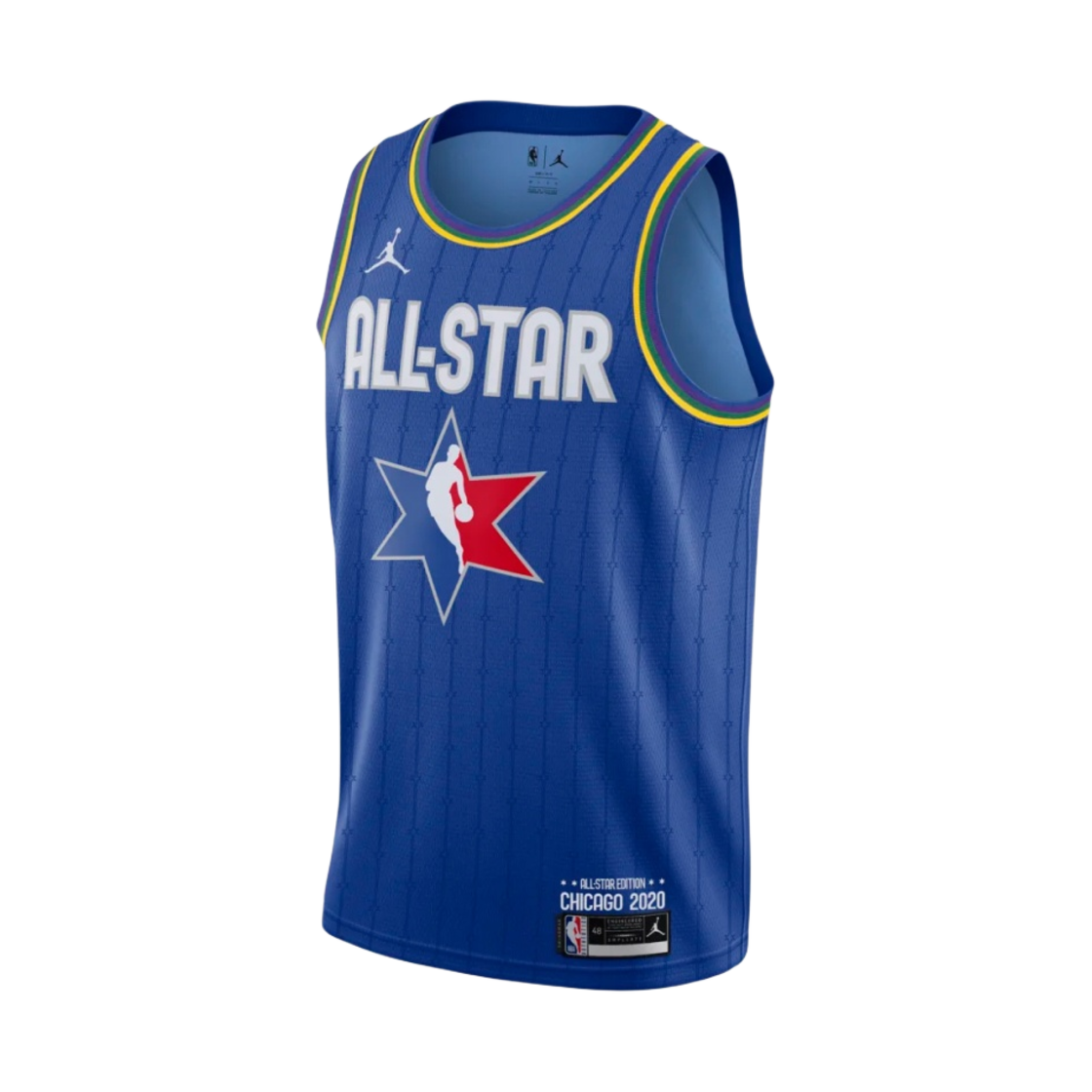 조던 야니스 아데토쿤보 2020 올스타 에디션 NBA 스윙맨 저지 블루(Jordan Giannis Antetokounmpo 2020 All Star Edition NBA Swingman Jersey Blue) - 1