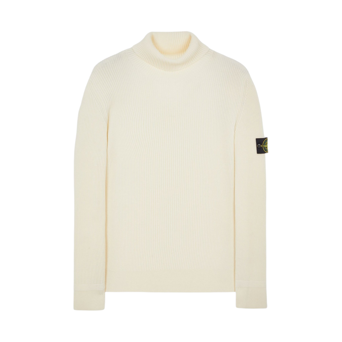 스톤 아일랜드 552C2 울 터틀넥 니트 오프 화이트 - 22FW(Stone Island 552C2 Wool Turtleneck Knit Off White - 22FW) - 1