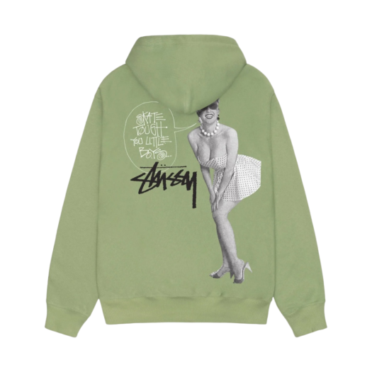 Stussy Skate Tough Zip Hoodie Moss
