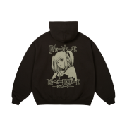 Palace x Death Note Misa Zip Hood Black - 25SS
