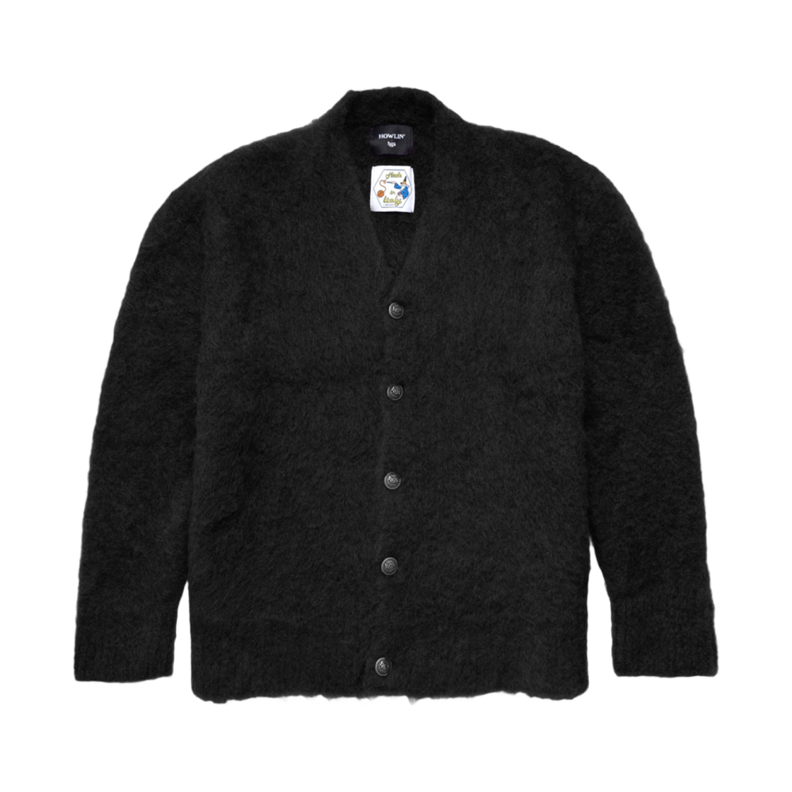 하울린 유니 가디건 맘바 블랙(Howlin Uni Cardigan Mamba Black)