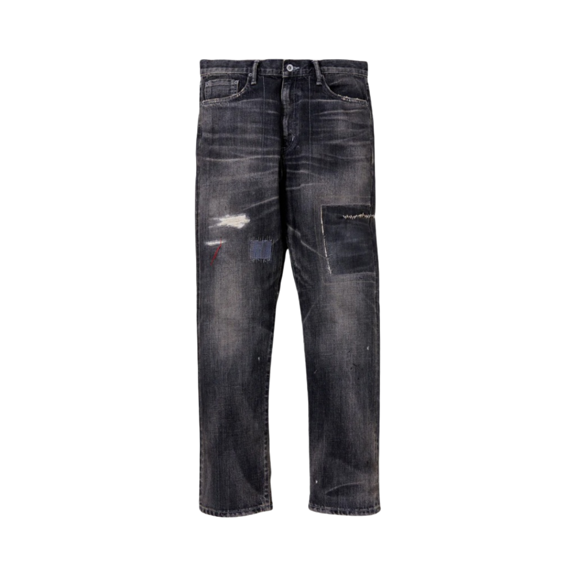 232XBNH-PTM08 Neighborhood Savage Denim DP Mid Pants Black