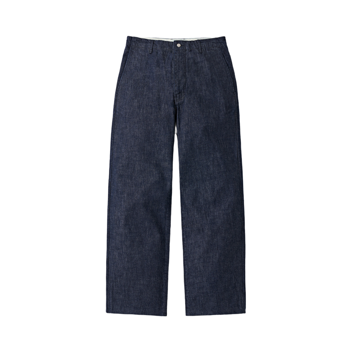 포터리 원 워시드 와이드 데님 코튼 하이 덴시티 트윌 데님 클로스 워셔 피니쉬 블루(Pottery One Washed Wide Denim Cotton High Density Twill Denim Cloth Washer Finish Blue)