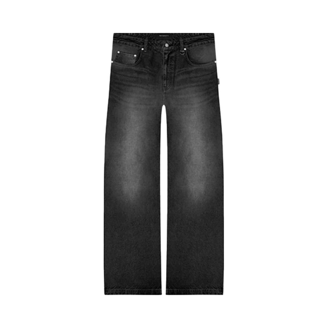 리터니티 에센셜 배기 데님 워시드 블랙 - 25SS(Reternity Essential Baggy Denim Washed Black - 25SS)