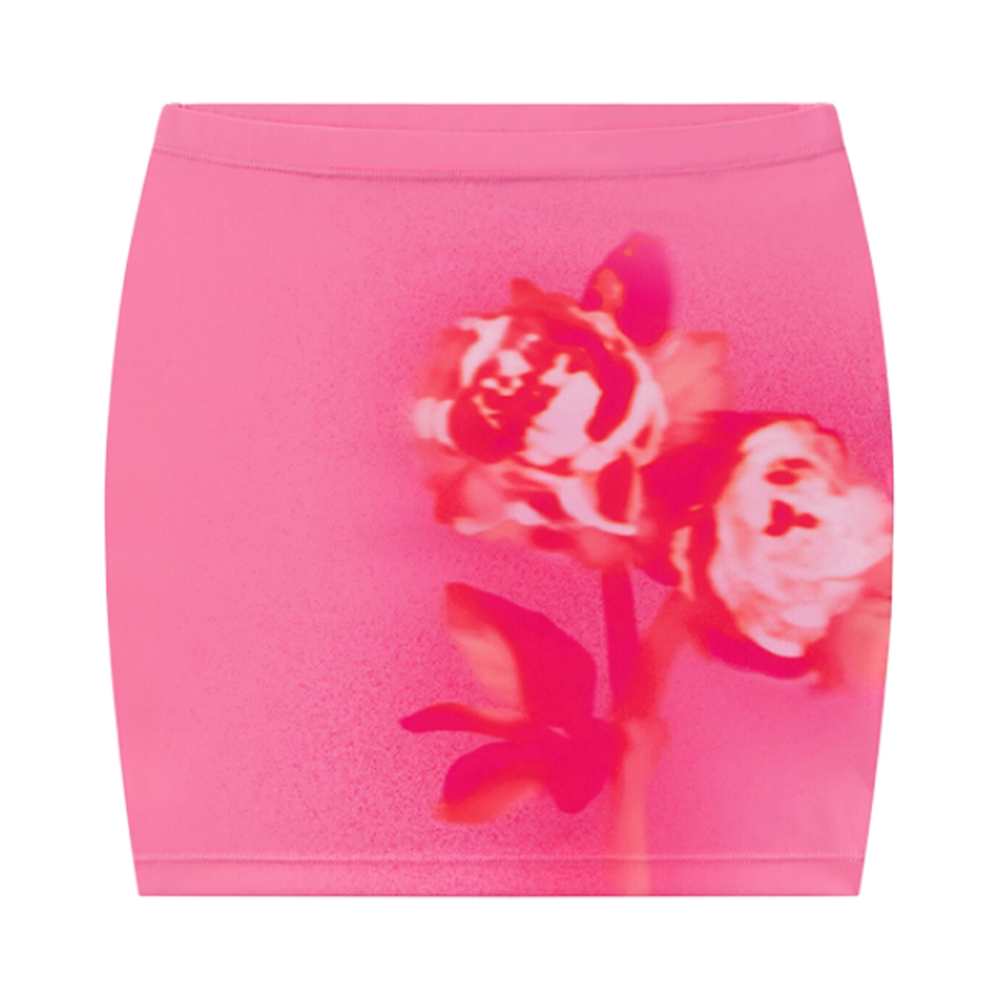 (W) 카이 x 이오네스 스무스 스트레치 울트라 미니 스커트 핑크 피오니((W) Khy x Ioannes Smooth Stretch Ultra Mini Skirt Pink Peony)