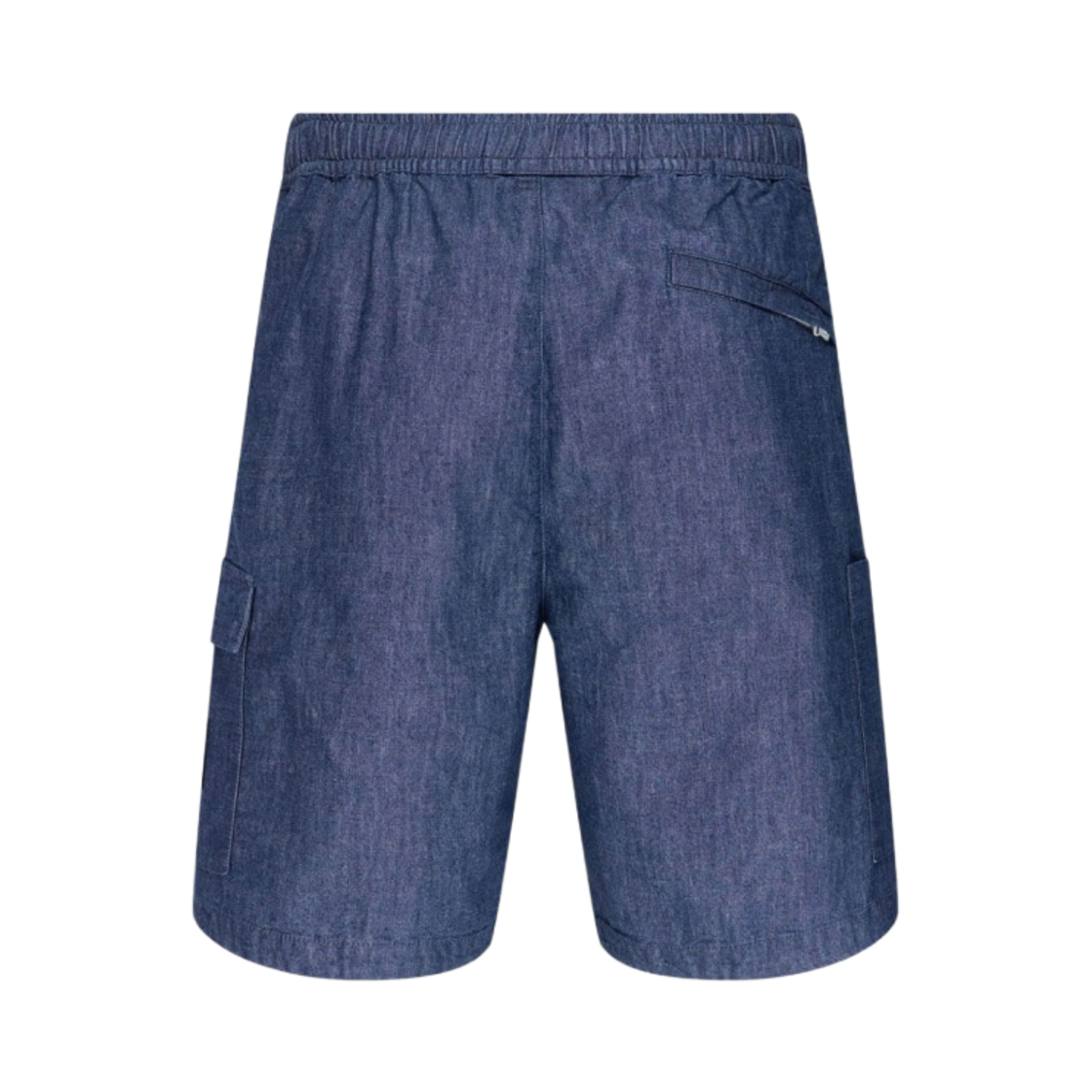 스톤 아일랜드 L1407 샴브레이 캔버스 버뮤다 쇼츠 워시 - 21SS(Stone Island L1407 Chambray Canvas Bermuda Shorts Wash - 21SS) - 3