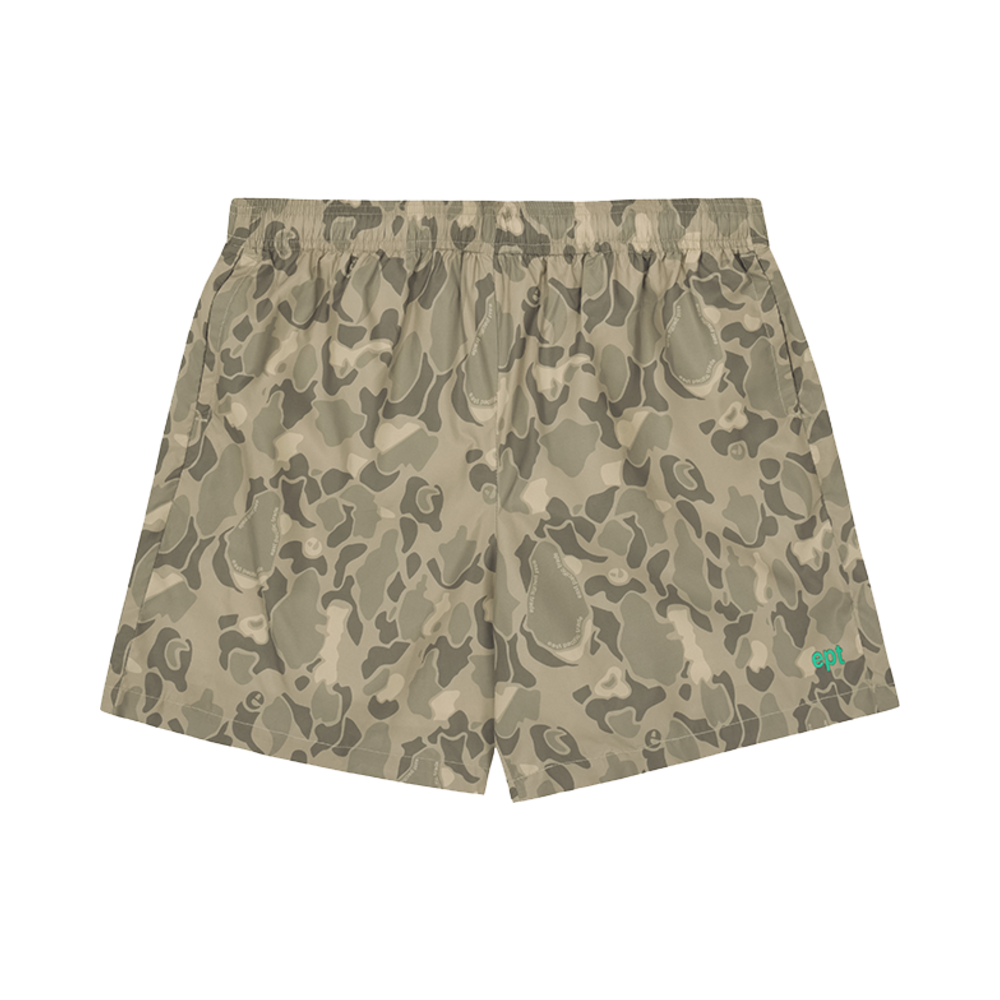 EP5SN3HP01101 EPT Camo Summer Swim Shorts Khaki