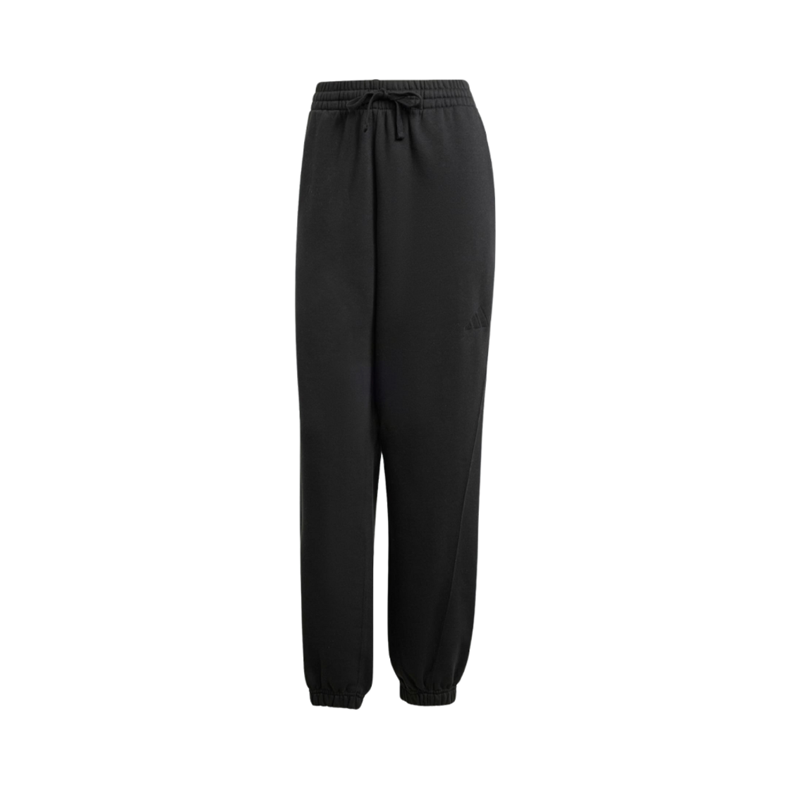 IW1024 (W) Adidas All SZN Fleece Loose Pants Black - KR Sizing