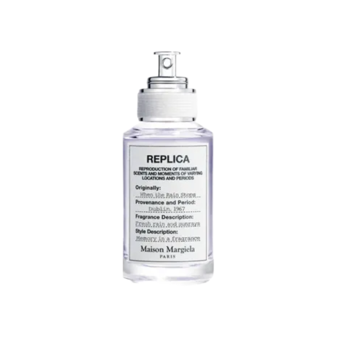 메종 마르지엘라 레플리카 웬 더 레인 스톱스 오 드 뚜왈렛 30ml(Maison Margiela Replica When the Rain Stops Eau De Toilette 30ml)
