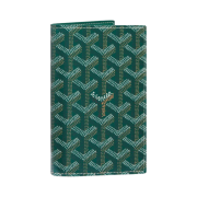 Goyard Grenelle Passport Cover Green