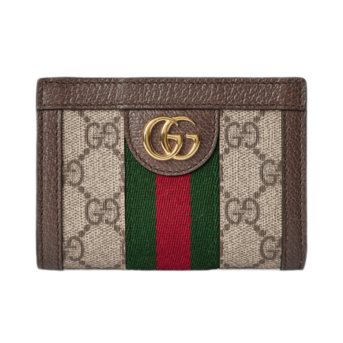 813296-96IWG-8745 Gucci Ophidia Bi-Fold Wallet Beige Ebony