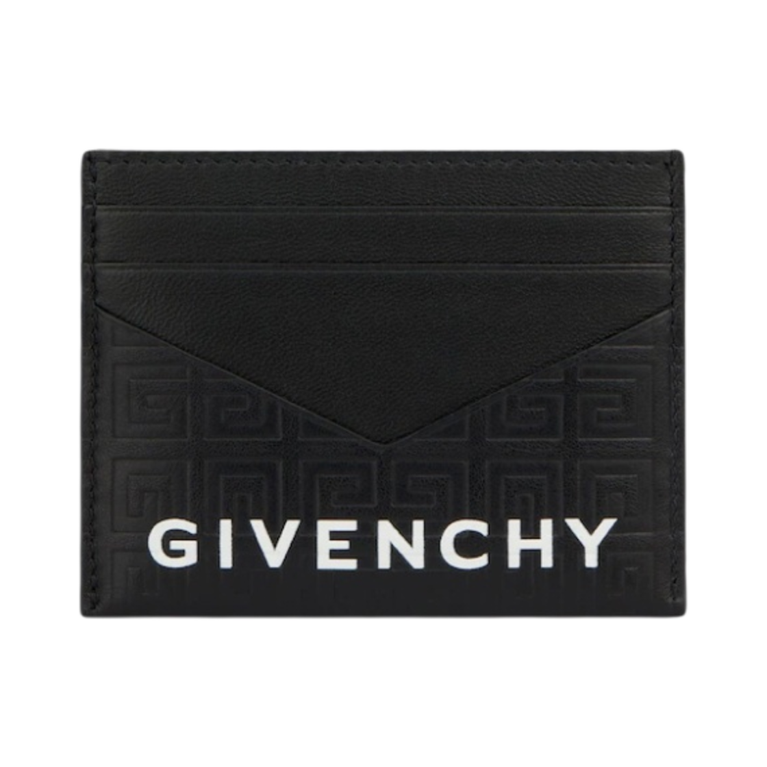 지방시 4G 레더 G 컷 카드 홀더 블랙(Givenchy G Cut Card in 4G Leather Card Holder Black)
