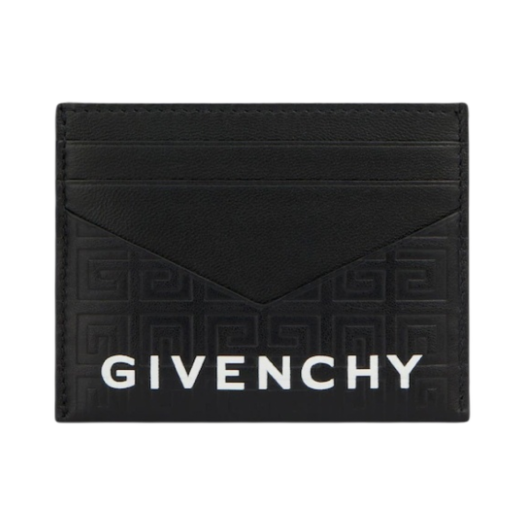 BB60K9B1J5-001 Givenchy G Cut Card in 4G Leather Card Holder Black
