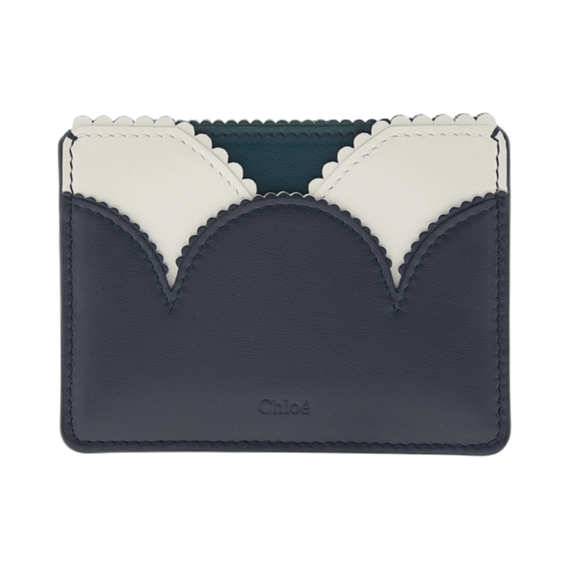 끌로에 린다 카드 홀더 아이코닉 네이비(Chloe Linda Card Holder Iconic Navy)