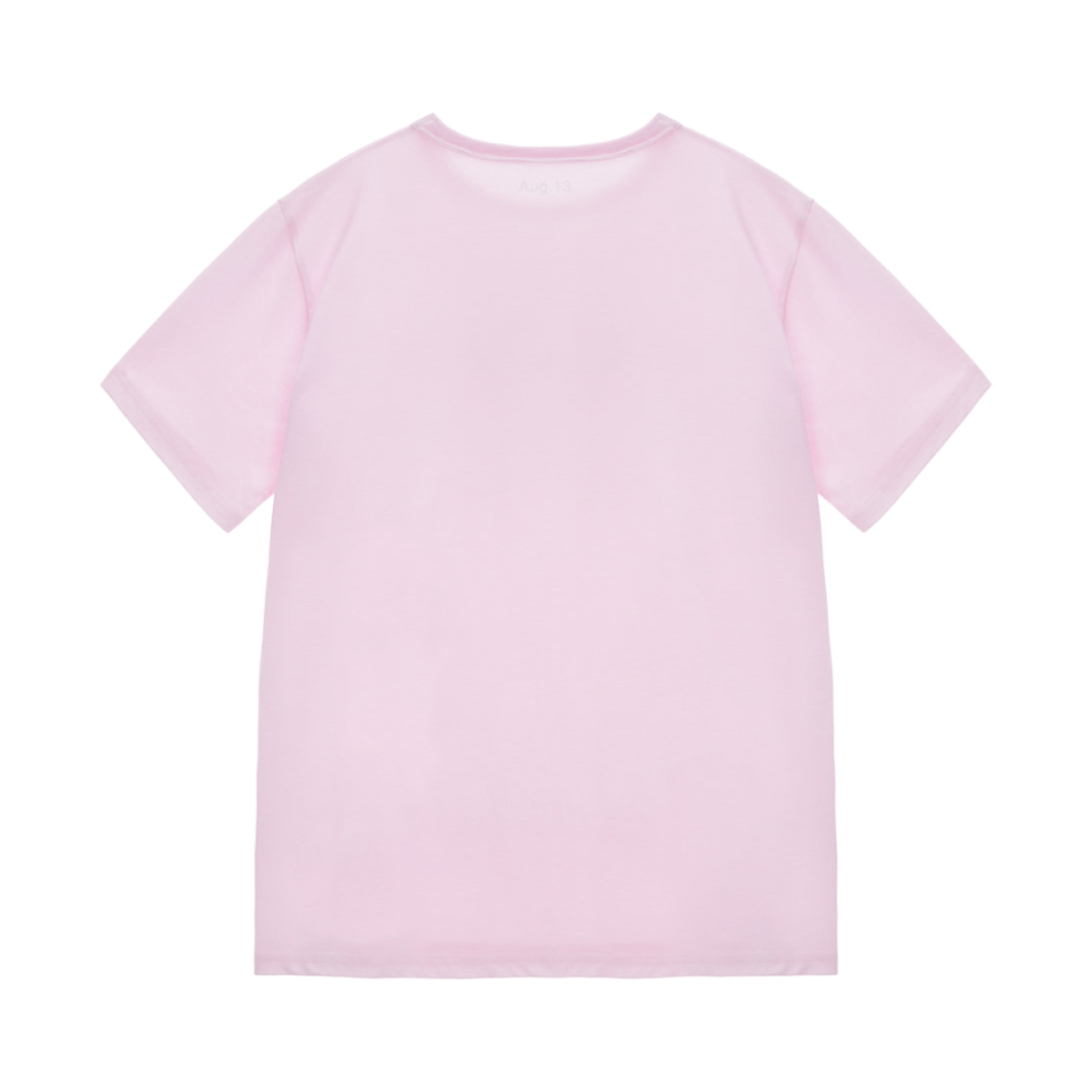 (W) 마뗑킴 로고 티셔츠 핑크((W) Matin Kim Logo T-Shirt Pink) - 2