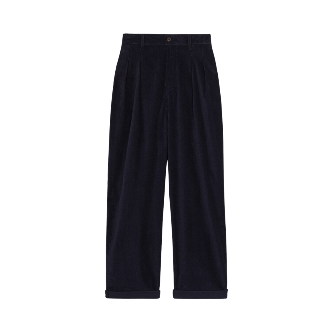 메종 키츠네 올리 세일러 팬츠 네이비 블루(Maison Kitsune Oly Sailor Pants Navy Blue) - 1