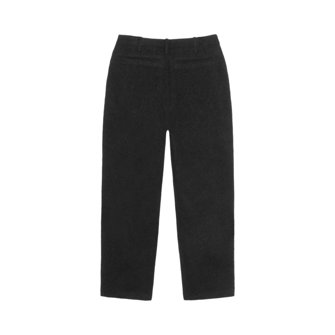 스투시 릴렉스드 텍스쳐드 울 트라우저 블랙(Stussy Relaxed Textured Wool Trouser Black) - 2