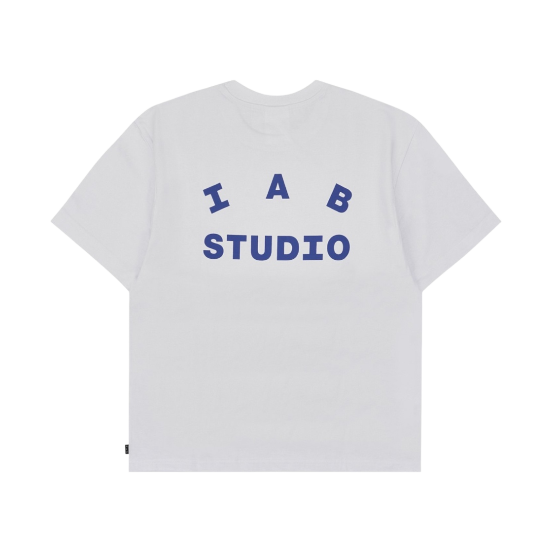 아이앱 스튜디오 티셔츠 화이트 네이비 - 22FW(IAB Studio T-Shirt White Navy - 22FW)