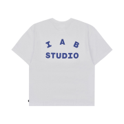 IAB Studio T-Shirt White Navy - 22FW