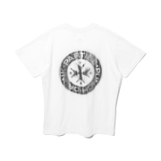 Punch Drunk Parties Veiled  Logo Narrow Tee WHITE