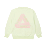 Palace Fleece Tri-Ferg Crew Mojito - 23SS