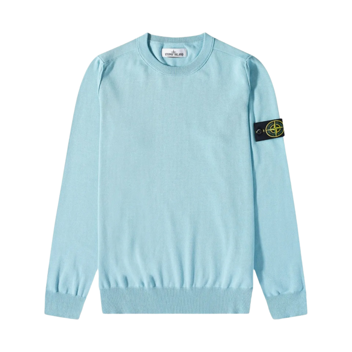 7615540B2-V0044 Stone Island 540B2 Soft Cotton Crewneck Knit Aqua - 22SS - 대표 이미지 #1