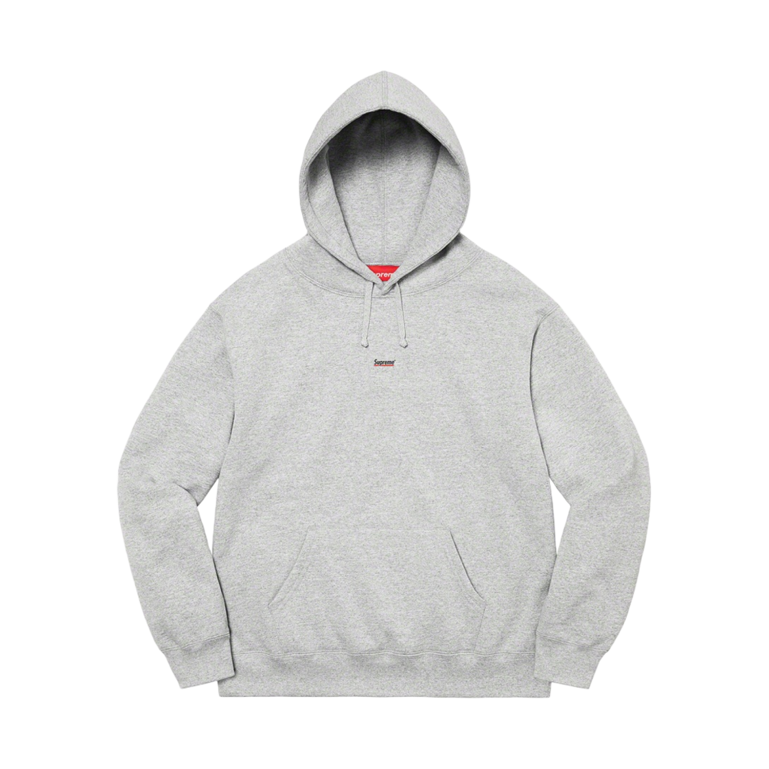 슈프림 언더라인 후드 스웨트셔츠 헤더 그레이 - 22FW