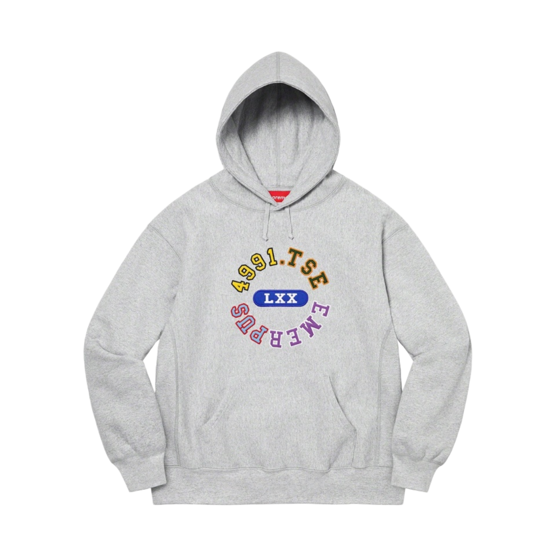 슈프림 리버스 후드 스웨트셔츠 헤더 그레이 - 23SS(Supreme Reverse Hooded Sweatshirt Heather Grey - 23SS) - 1