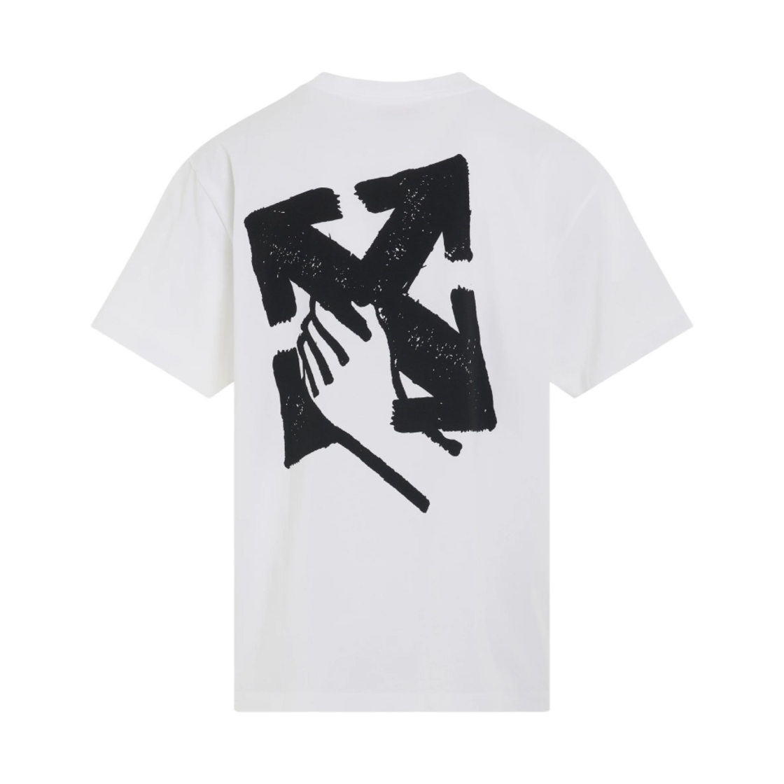 오프화이트 핸드 애로우 오버 숏슬리브 티셔츠 화이트(Off-White Hand Arrow Over S/S T-Shirt White) - 1