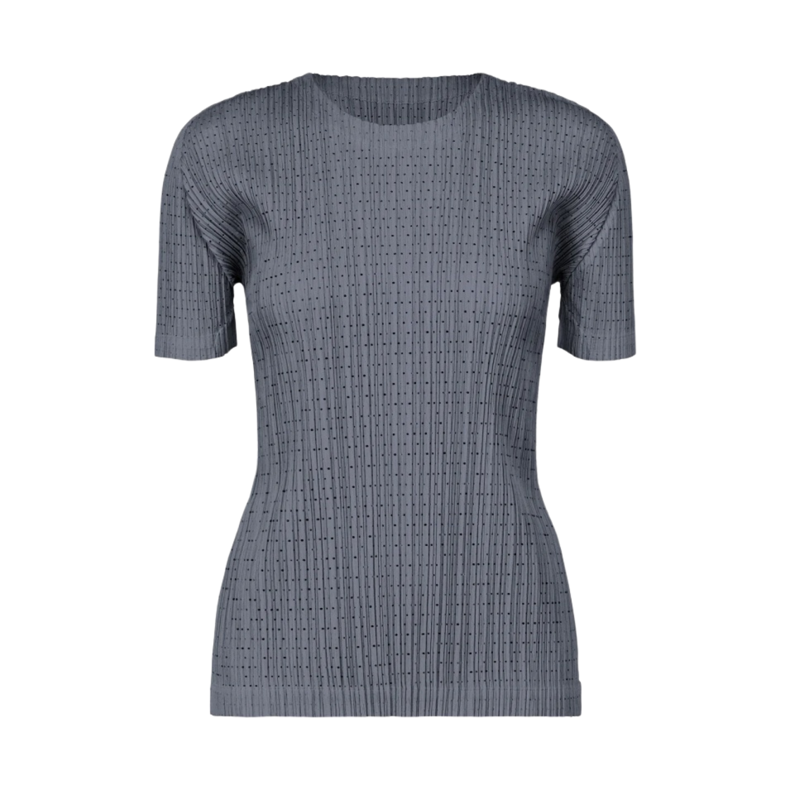 (W) 플리츠 플리즈 이세이 미야케 플로트 탑 그레이시 블루((W) Pleats Please Issey Miyake Float Top Grayish Blue) - 1