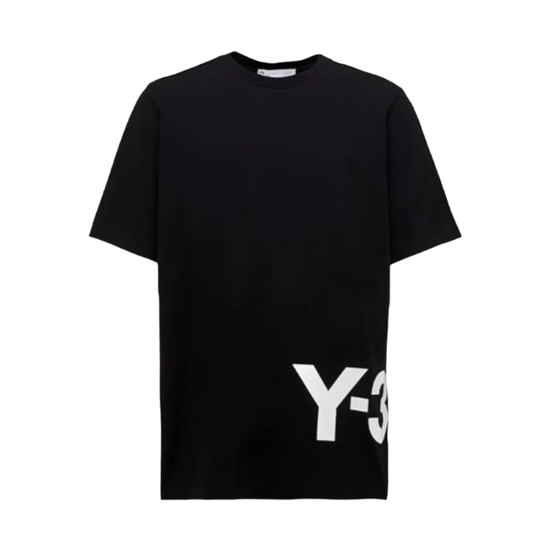 HG6093 Y-3 Large Logo M CH1 SS T-Shirt Black