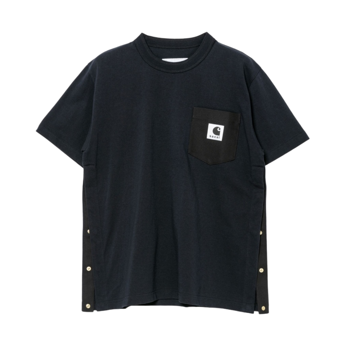 사카이 x 칼하트 WIP 티셔츠 네이비(Sacai x Carhartt WIP T-Shirt Navy)